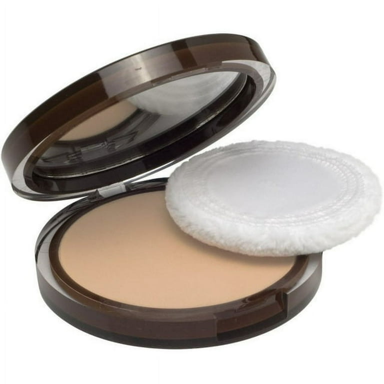 Pressed powder case outlet