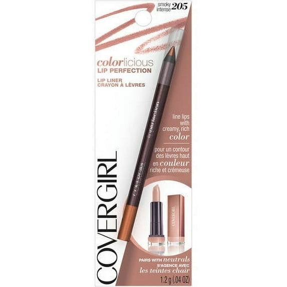 CoverGirl Colorlicious Lip Perfection Lip Liner, Smokey