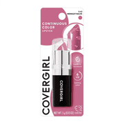 CoverGirl Continuous Color Lipstick, Midnight Mauve [540] .13 oz Pack of 4