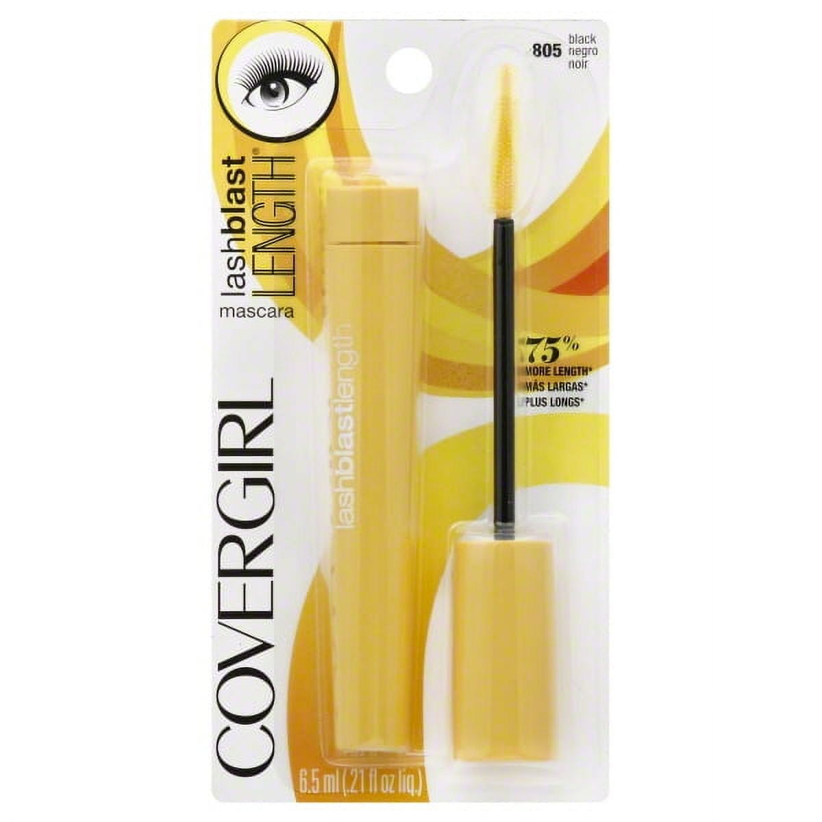 CoverGirl Lash Blast Length Mascara 805 Black, 0.21 FL OZ