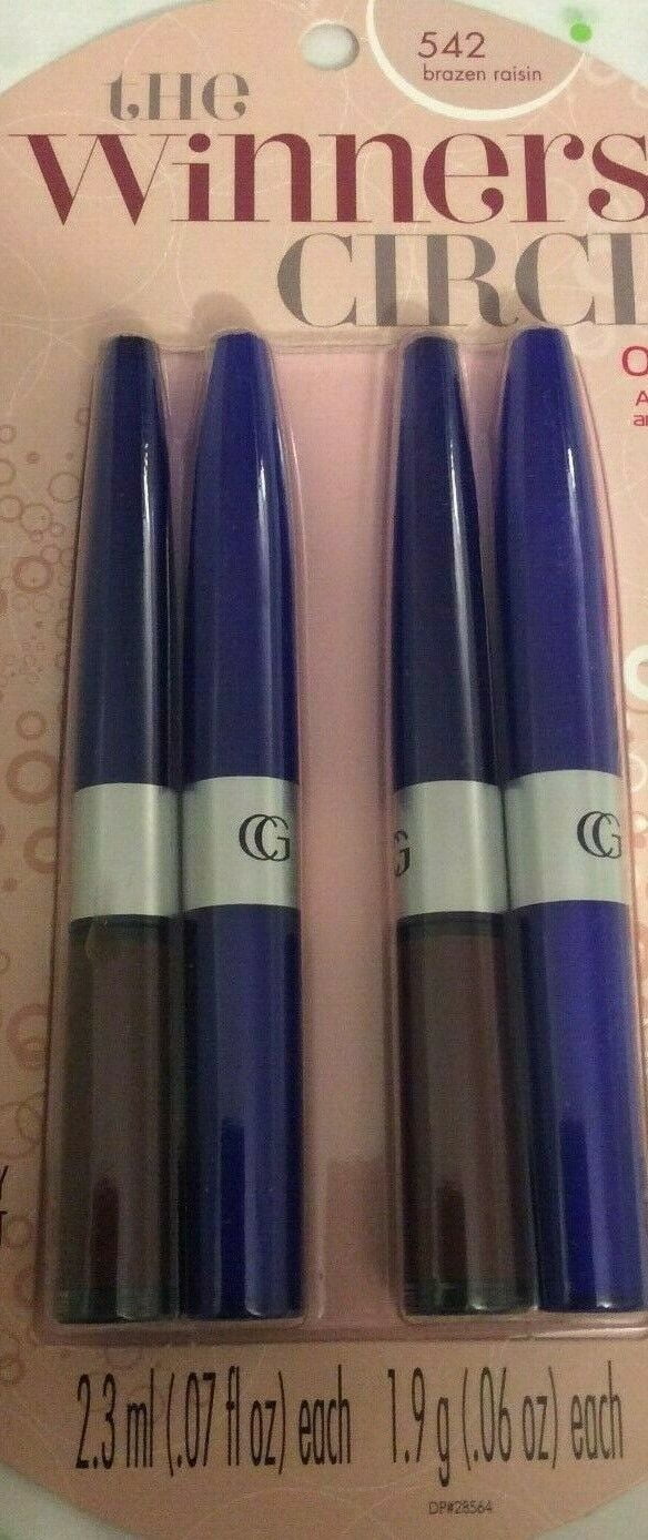 CoverGirl Outlast All-Day Lipcolor Lipstick #542 BRAZEN RAISIN bonus pack NEW.