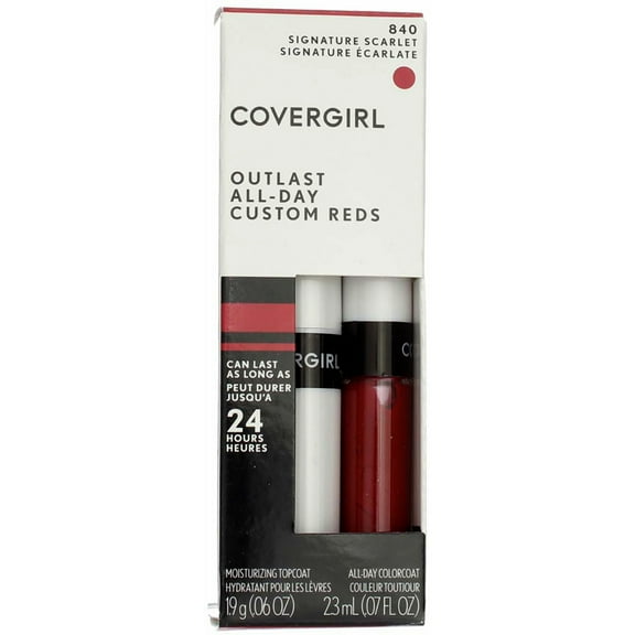CoverGirl Outlast All-Day Lipcolor, Signature Scarlet 1 ea (Pack of 3)