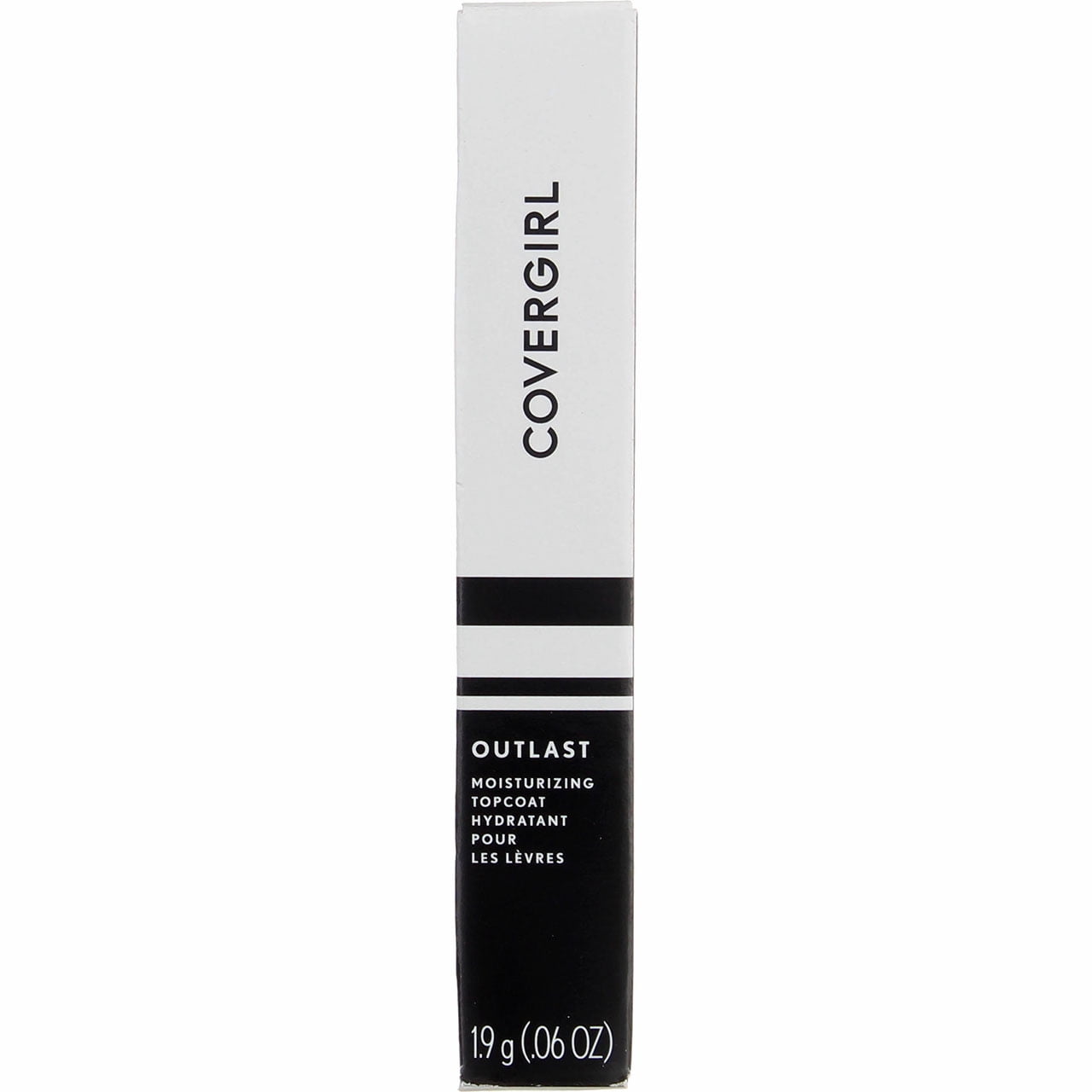 CoverGirl Outlast Lipcolor Moisturizing Topcoat Clear [500] 0.06 oz (Pack of 6)