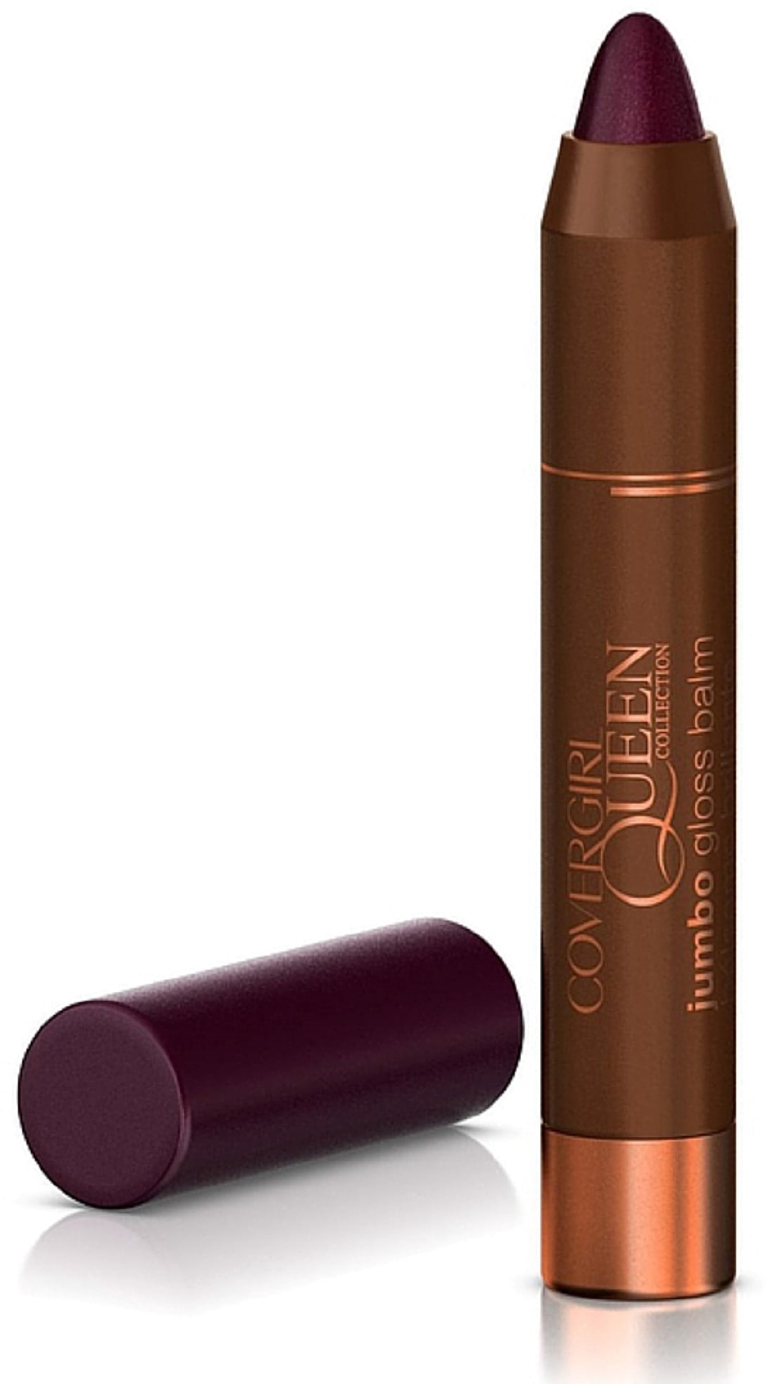 CoverGirl Queen Collection Jumbo Gloss Balm, Sugar Plum [Q849] 0.13 oz (Pack of 4)