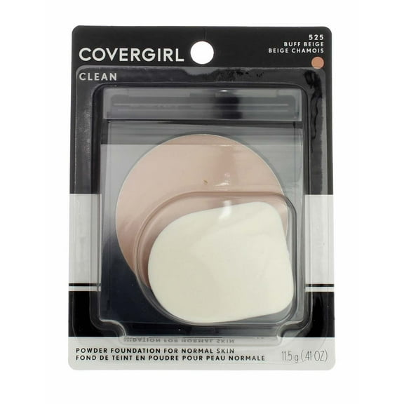 CoverGirl Simply Powder Foundation, Buff Beige [525] 0.41 oz (Pack of 3)