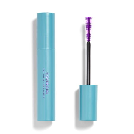 CoverGirl The Super Sizer Fibers Mascara, Black, .18 fl oz