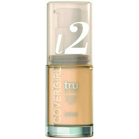 CoverGirl TruBlend Light Weight Liquid Makeup, Classic Ivory L2, 1 fl oz (6 pack)