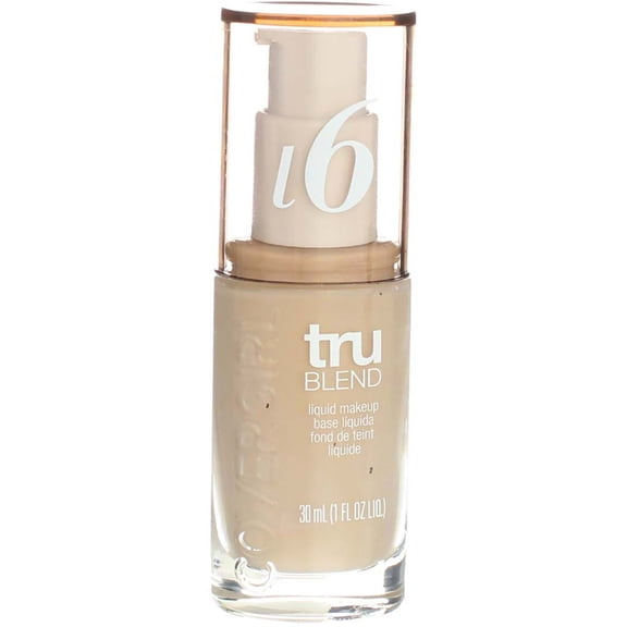 CoverGirl Trublend Liquid Makeup, Buff Beige [L6] 1 oz (Pack of 6)