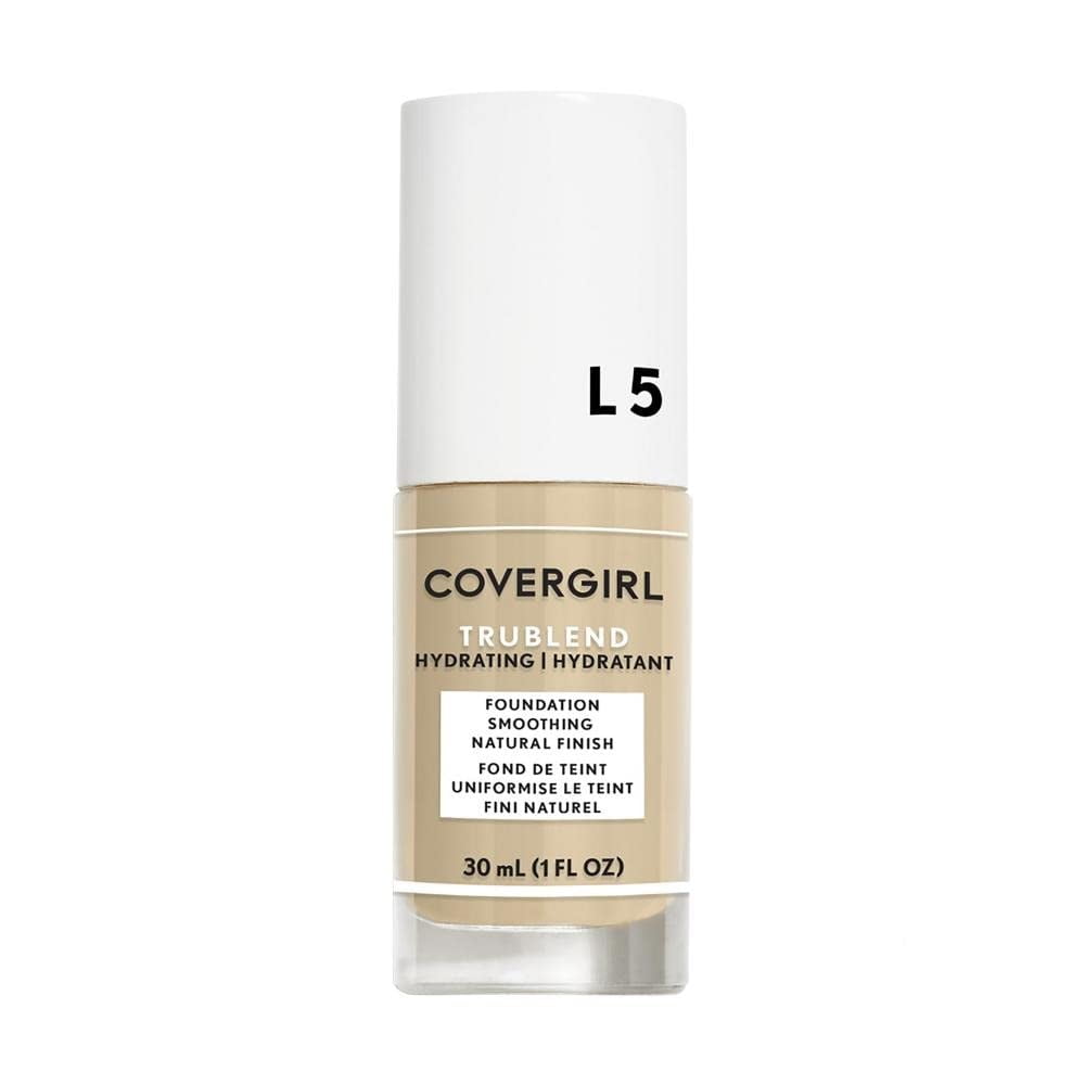 CoverGirl TruBlend Liquid Makeup Creamy Natural L5 - 1 oz (Pack of 8)