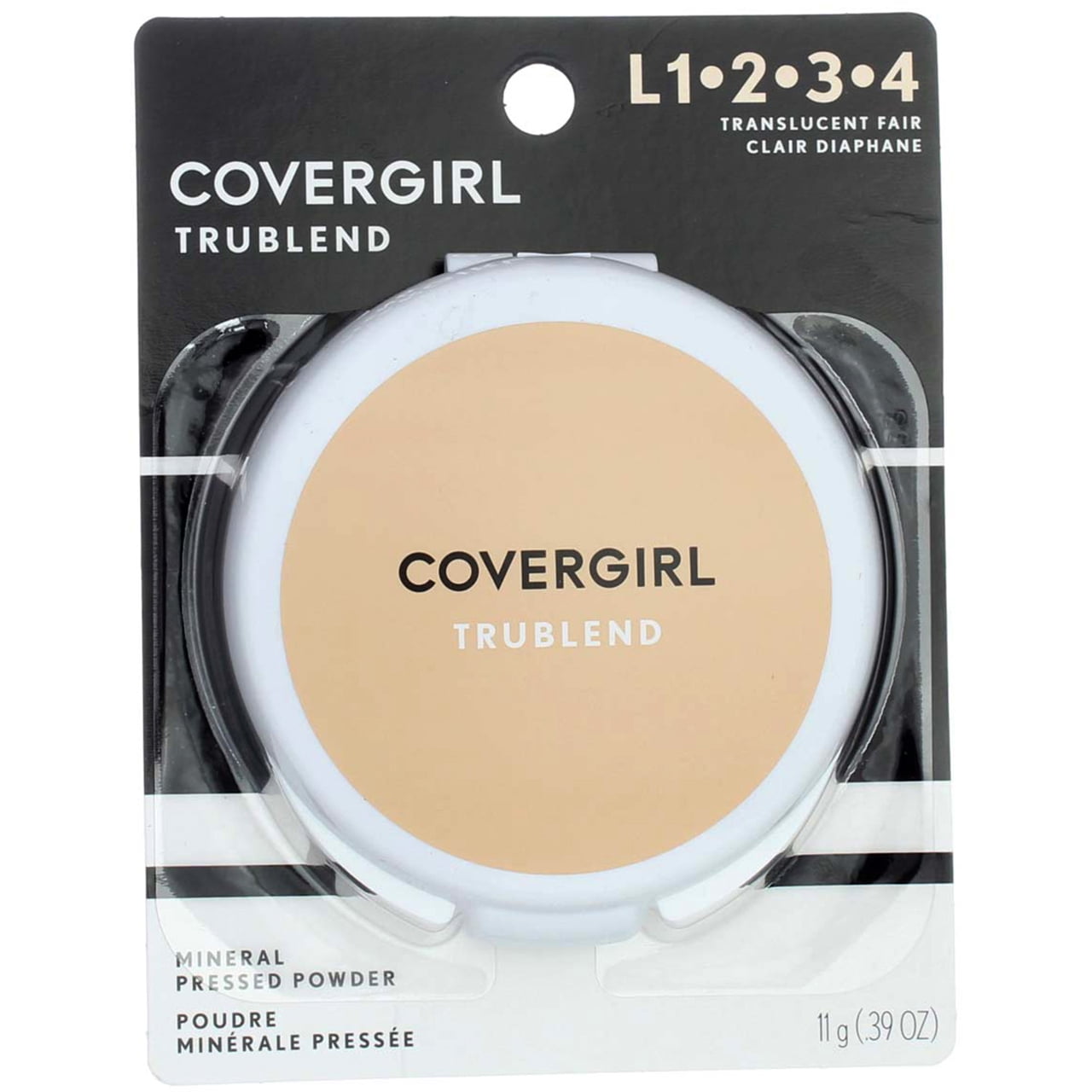 CoverGirl Trublend Minerals Pressed Powder, Translucent Fair [1] 0.39 oz