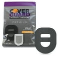 thumbnail image 1 of CoverGuard CGM Overpatch For Omnipod 5 Insulin Pod - Black Cross-strap Design, 25-Count, Waterproof Adhesive, Anti-Fray, Easy Application & Removal, 1 of 12