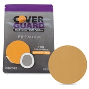 CoverGuard Overpatches for Dexcom G7 | 25 Ct Tan | Premium Waterproof CGM Covers | Latex-Free | Anti-Fray | Easy Application & Removal | Sensor Protection