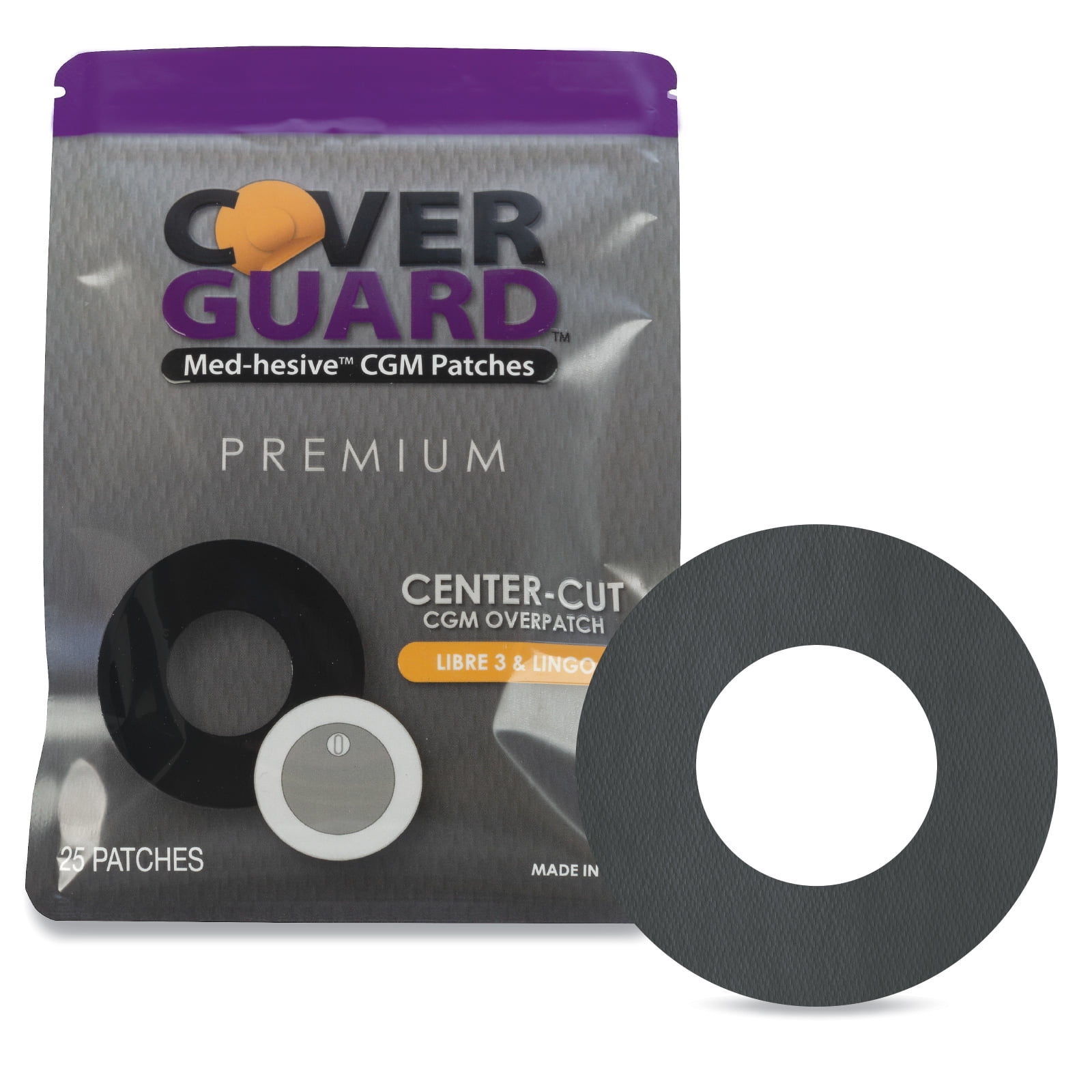 CoverGuard Overpatches for Freestyle Libre 3 | 25 Count Tan