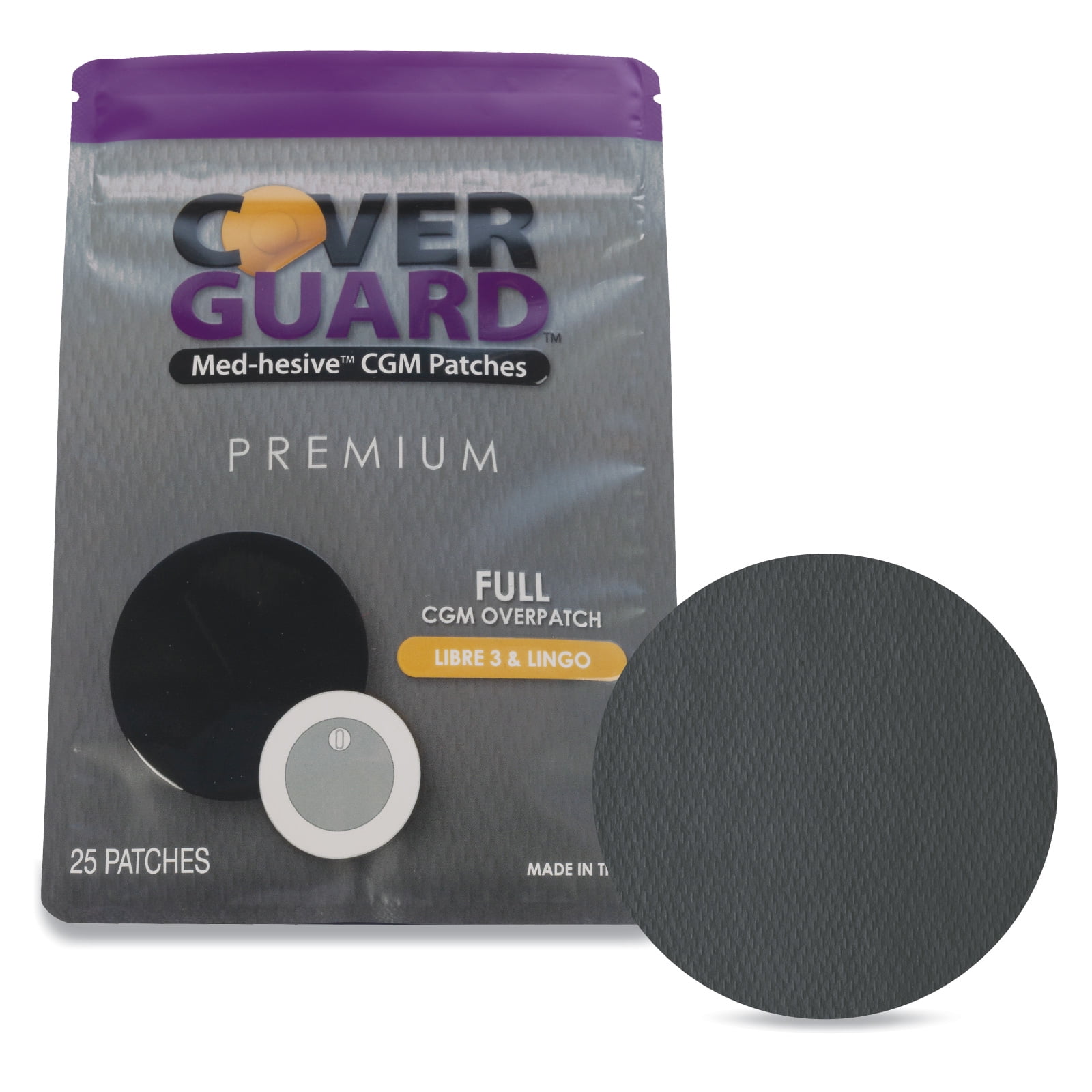 CoverGuard Overpatches for FreeStyle Libre 3 Premium Waterproof