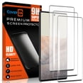 thumbnail image 1 of CoverON 3pcs Pack For Google Pixel 6 Pro Screen Protector Curve Tempered Glass - 98% full Coverage 9H Scratch Resistant - HD Clear, 1 of 9