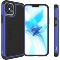 thumbnail image 1 of CoverON Apple iPhone 12 Pro Max Phone Case, Slim Rugged Grip Hard Phone Cover, Blue, 1 of 8