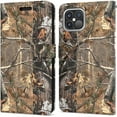 thumbnail image 1 of CoverON Apple iPhone 12 Pro Max Wallet Case, RFID Blocking Vegan Leather 6x Card Slot Holder Cover Flip Folio Phone Pouch, Camo, 1 of 7