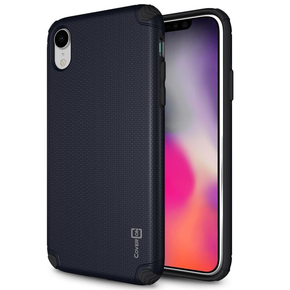 CoverON Apple iPhone XR (6.1") Case, Bios Series Slim Modern Hard Phone Cover
