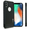 thumbnail image 1 of CoverON Apple iPhone XS / iPhone X / 10S / 10 Case, Arc Series Hybrid Phone Cover with Carbon Fiber Accents, 1 of 6
