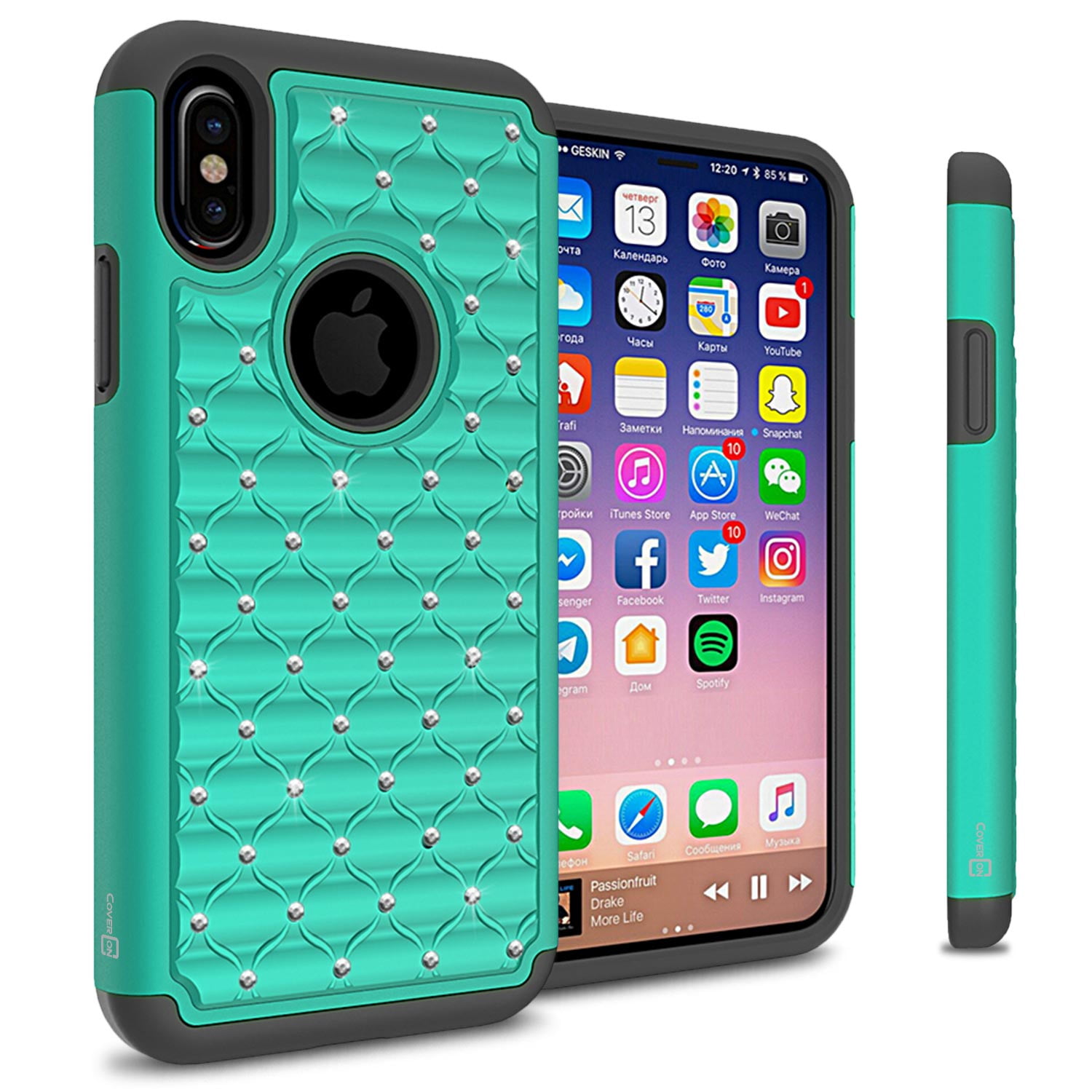 CoverON Apple iPhone XS / iPhone X Case, Aurora Series CoverON Apple iPhone XS / iPhone X Case, Aurora Series