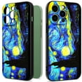 thumbnail image 1 of CoverON Art Design For Apple iPhone 14 Pro Max Phone Case, Flexible Rubber Slim TPU Cover, Starry Night, 1 of 8