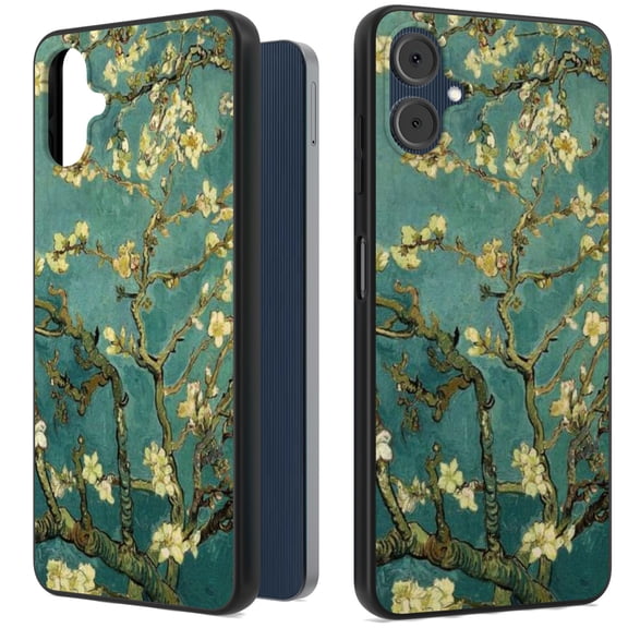 CoverON Art Design For Samsung Galaxy A06 Phone Case, Flexible Rubber Slim TPU Cover, Almond Blossom