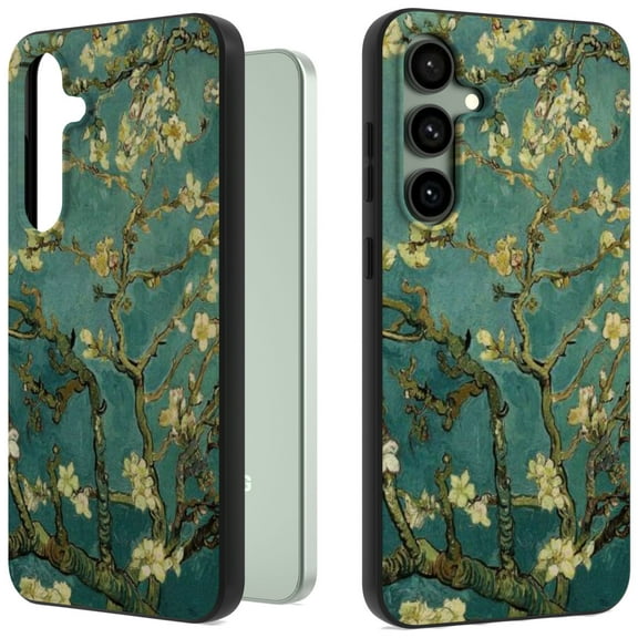 CoverON Art Design For Samsung Galaxy A16 5G Phone Case, Flexible Rubber Slim TPU Cover, Almond Blossom