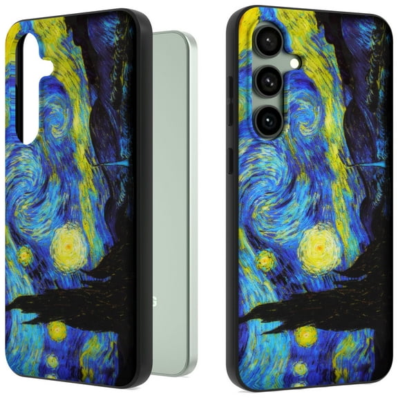 CoverON Art Design For Samsung Galaxy A16 5G Phone Case, Flexible Rubber Slim TPU Cover, Starry Night