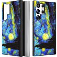 thumbnail image 1 of CoverON Art Design For Samsung Galaxy S23 Ultra Phone Case, Flexible Rubber Slim TPU Cover, Starry Night, 1 of 8