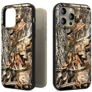 CoverON Design For Apple iPhone 16 Pro Phone Case, Flexible Rubber Slim TPU Cover, Fall Camouflage