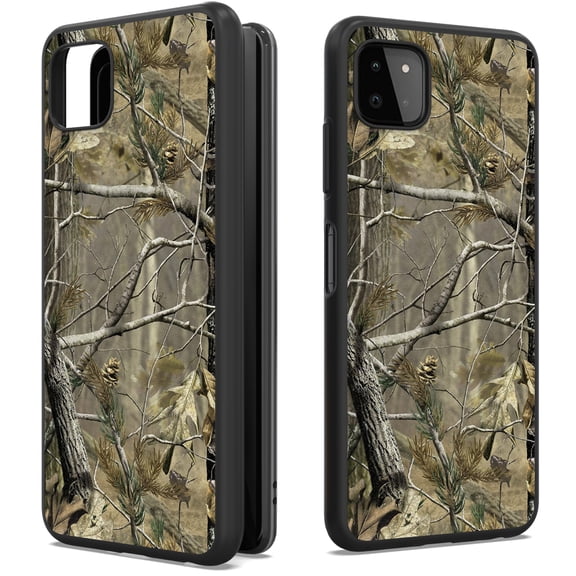 CoverON Design For Boost Celero 5G Phone Case, Flexible Soft Rubber Slim TPU Cover, Fall Camouflage