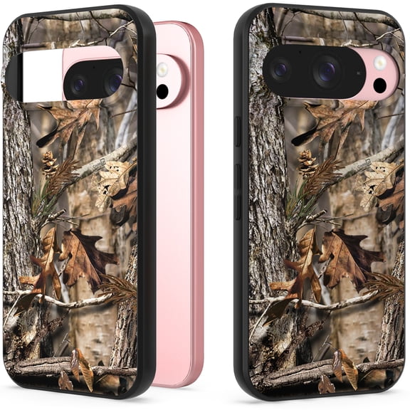CoverON Design For Google Pixel 10 / Pixel 10 Pro Phone Case, Flexible Rubber Slim TPU Cover, Fall Camouflage