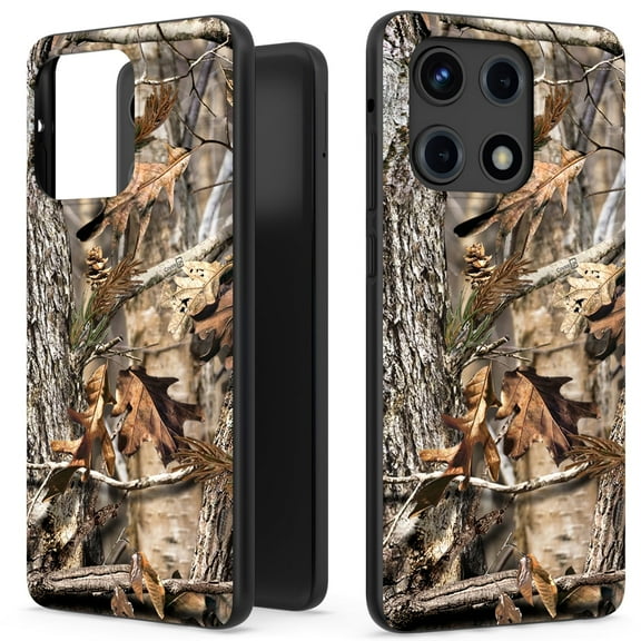 CoverON Design For Motorola Moto G Stylus 5G 2025 Phone Case, Flexible Rubber Slim TPU Cover, Fall Camouflage