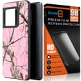 thumbnail image 1 of CoverON Design For OnePlus 10 Pro Phone Case and Screen Protector Tempered Glass, Slim TPU Cover, Pink Camo, 1 of 9