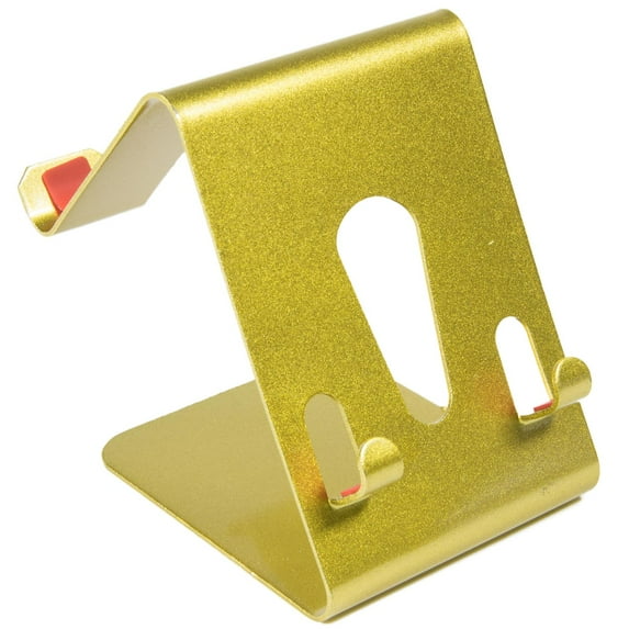 CoverON Desk Phone Stand - Universal Padded Aluminum Metal Desktop Phone and Tablet Stand Holder