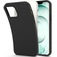 thumbnail image 1 of CoverON For Apple iPhone 13 Case, FlexGuard Series Soft Flexible Slim Lightweight Fit TPU Minimal Phone Cover, Black, 1 of 8