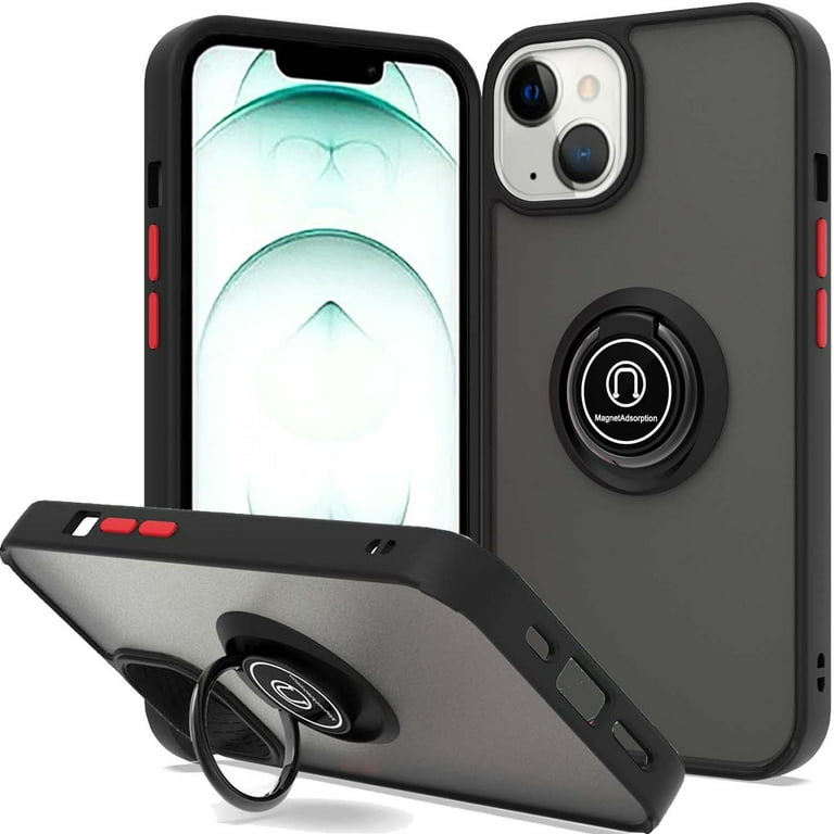 CoverON For Apple iPhone 13 Phone Case, Ring Holder Kickstand