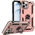 thumbnail image 1 of CoverON For Apple iPhone 13 Pro Max Ring Case, Kickstand Rugged Phone Cover Magnetic Car Mount Compatible - Rose Gold Pink, 1 of 10