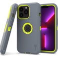 thumbnail image 1 of CoverON For Apple iPhone 13 pro Case, Military Grade Heavy Duty Full Body Phone Cover - Gray, 1 of 8