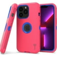 thumbnail image 1 of CoverON For Apple iPhone 13 pro Case, Military Grade Heavy Duty Full Body Phone Cover - Hot Pink, 1 of 8