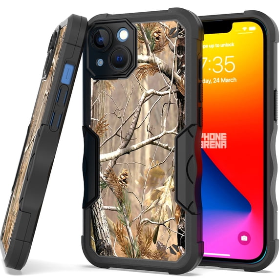 CoverON For Apple iPhone 14 Phone Case, Military Grade Heavy Duty Rugged Cover Grip, Camouflage