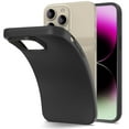 thumbnail image 1 of CoverON For Apple iPhone 15 Pro Case, Flexible Slim Lightweight TPU Minimal Phone Cover, Black, 1 of 7