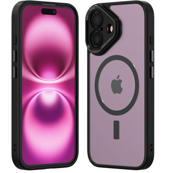 CoverON For Apple iPhone 16 Plus Case Compatible with MagSafe, Slim Military Grade Drop Protection Magnetic Phone Case Cover, Clear