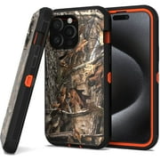 CoverON For Apple iPhone 16 Pro Case, Military Grade Heavy Duty Full Body Rugged Phone Cover, Camo