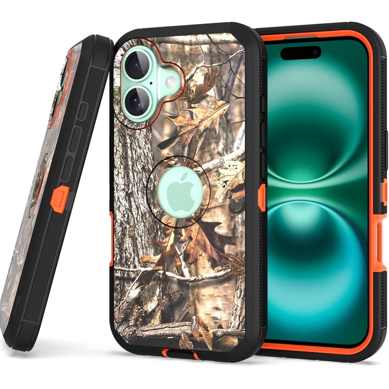 Coveron For Apple iPhone 17 Case, Military Grade Heavy Duty Full Body Rugged Phone Cover, Camo Coveron For Apple iPhone 17 Case, Military Grade Heavy Duty Full Body Rugged Phone Cover, Camo