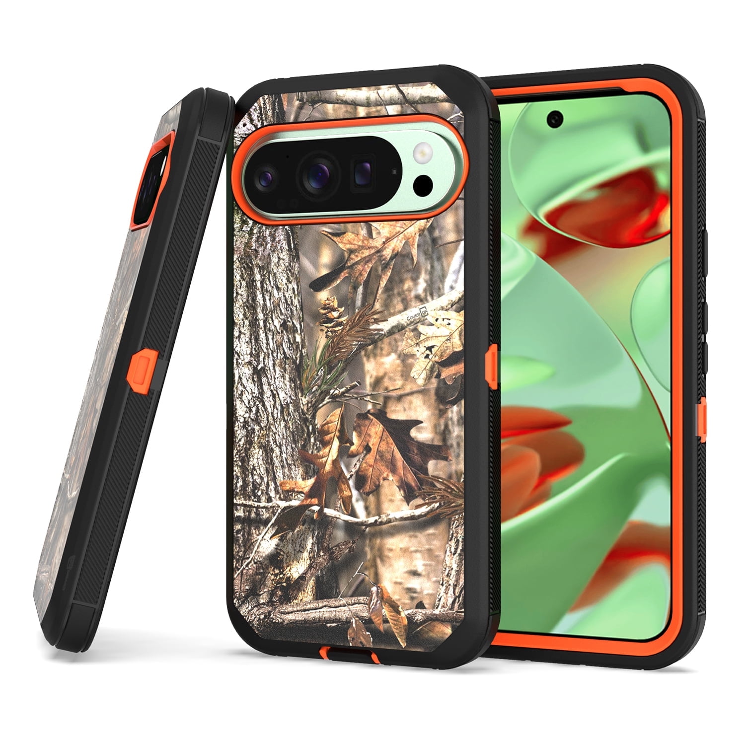 CoverON For Google Pixel 10 XL Case, Military Grade Heavy Duty Full Body  Rugged Phone Cover, Camo