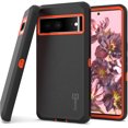 thumbnail image 1 of CoverON For Google Pixel 7 Case, Military Grade Heavy Duty Full Body Rugged Phone Cover, Black, 1 of 8