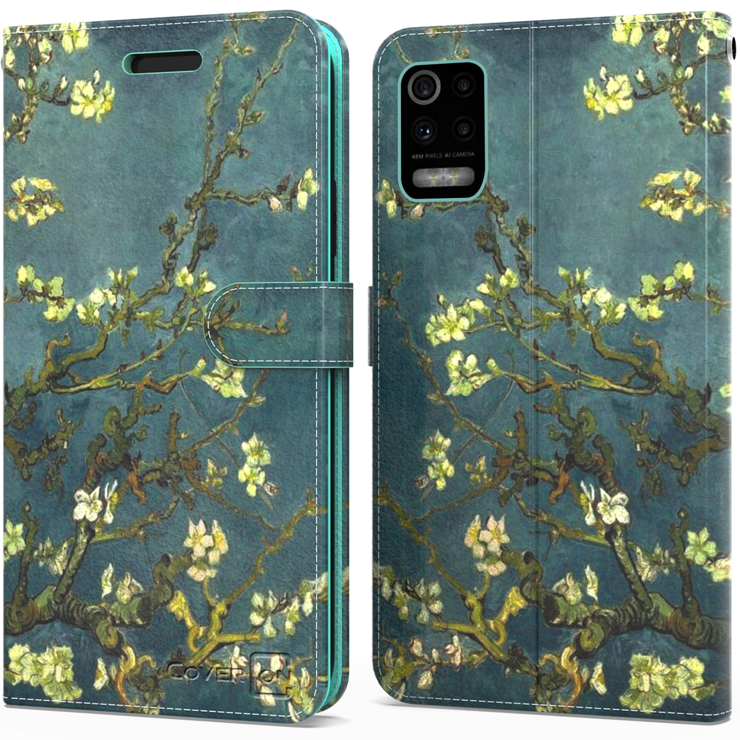 NEINEI Cover per LG K52/K62/Q52,Flip Custodia in Pelle Premium PU Case con Slot per Schede,Supporto,Magnetica,Telefono Portafoglio Custodie per LG K52/ K62/Q52-Nero