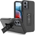 thumbnail image 1 of CoverON For Motorola Moto G 5G (2024) / Moto G Play 5G 2024 Case, Military Grade Heavy Duty Full Body Phone Kickstand Cover, Black, 1 of 9