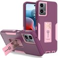 thumbnail image 1 of CoverON For Motorola Moto G 5G (2024) / Moto G Play 5G 2024 Case, Military Grade Heavy Duty Full Body Phone Kickstand Cover, Violet Purple, 1 of 9